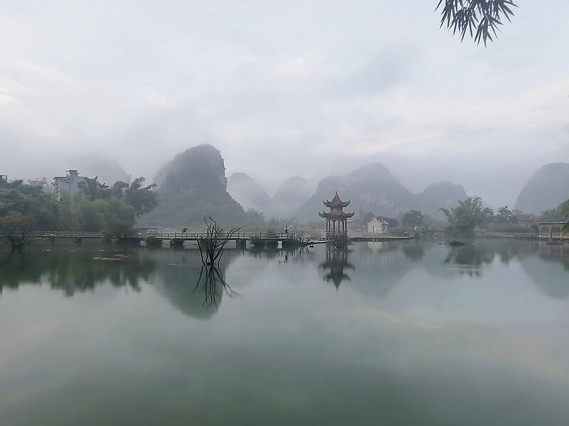 鹅泉早晨。